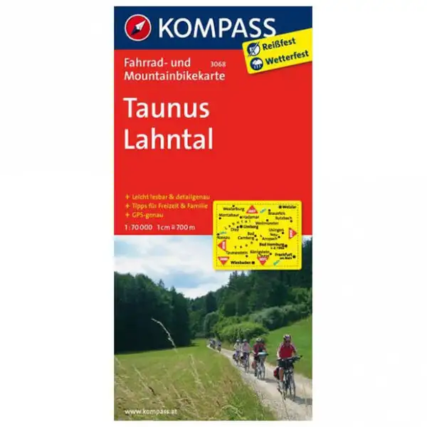 Kompass - Taunus - Cykelkartor