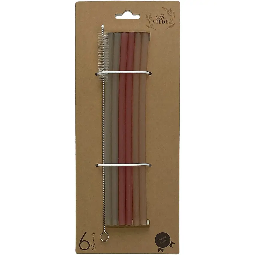 By Lille Vilde Canyons Silicone Strån 6pcs