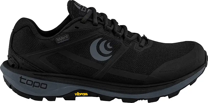 Topo Athletic Men's Terraventure 4 Waterproof Black/charcoal