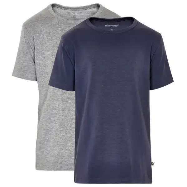Minymo - Kid's Basic 32 -S/S (2-Pack) - T-shirt