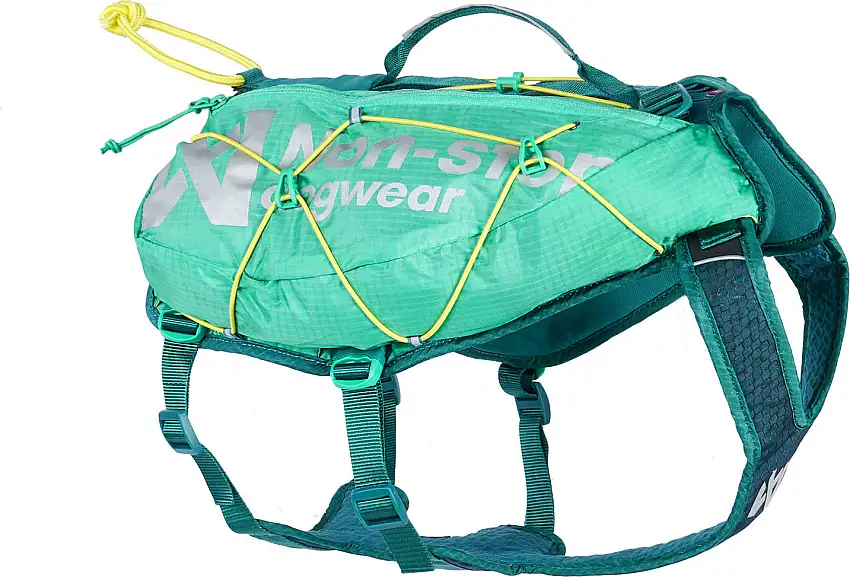 Non-stop Dogwear Trail Light Dog Backpack Teal