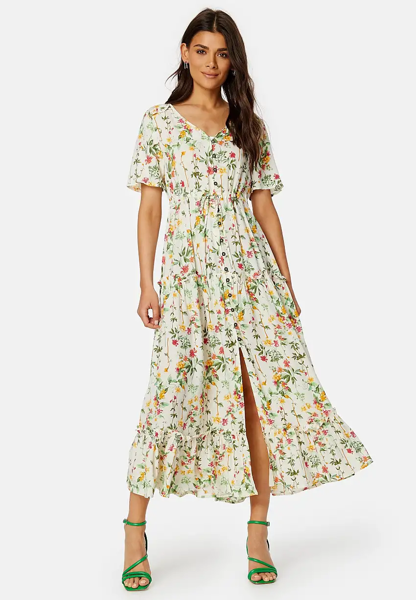 Objlorena S/S Long Dress 64139457