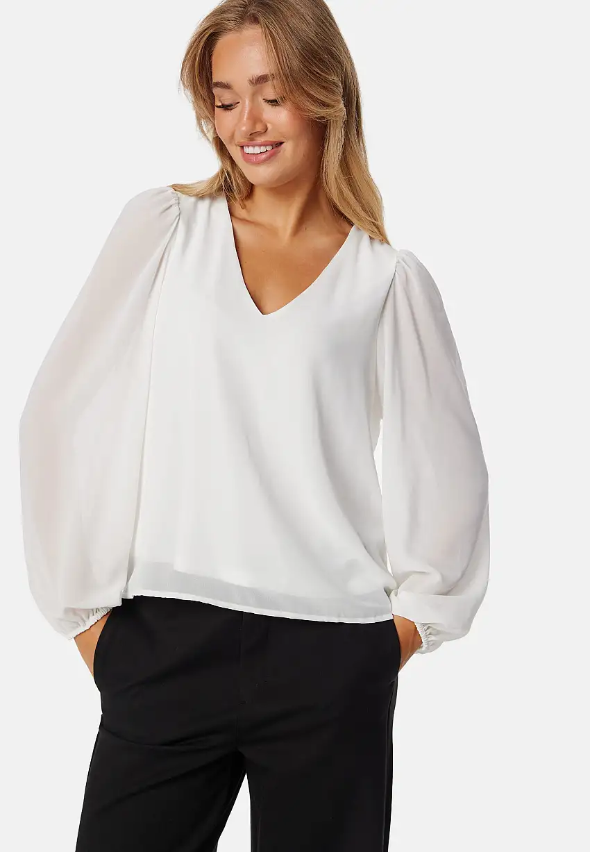 Objmila Re L/S V-Neck Top 38150691