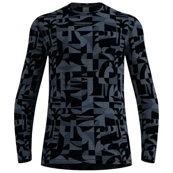 Odlo - Base Layer Top Crew Neck L/S Merino Heritage - Underkläder merinoull