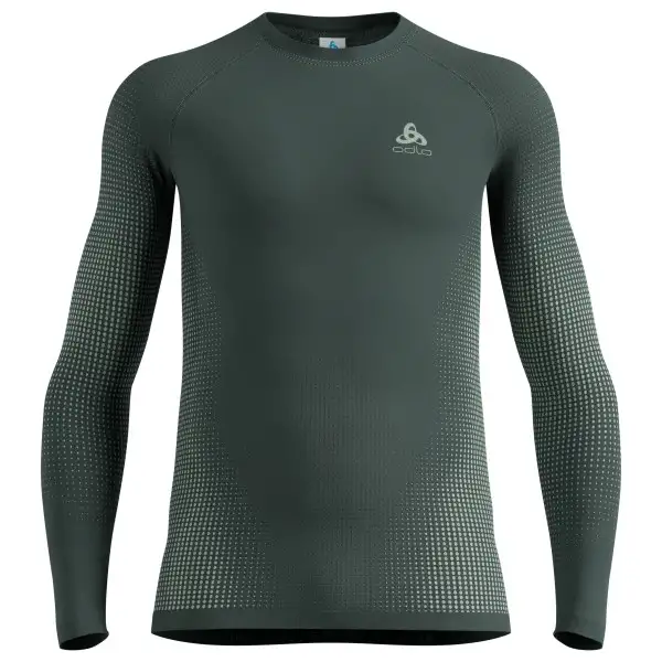 Odlo - Base Layer Top Crew Neck L/S Performance Warm Eco - Underkläder syntet
