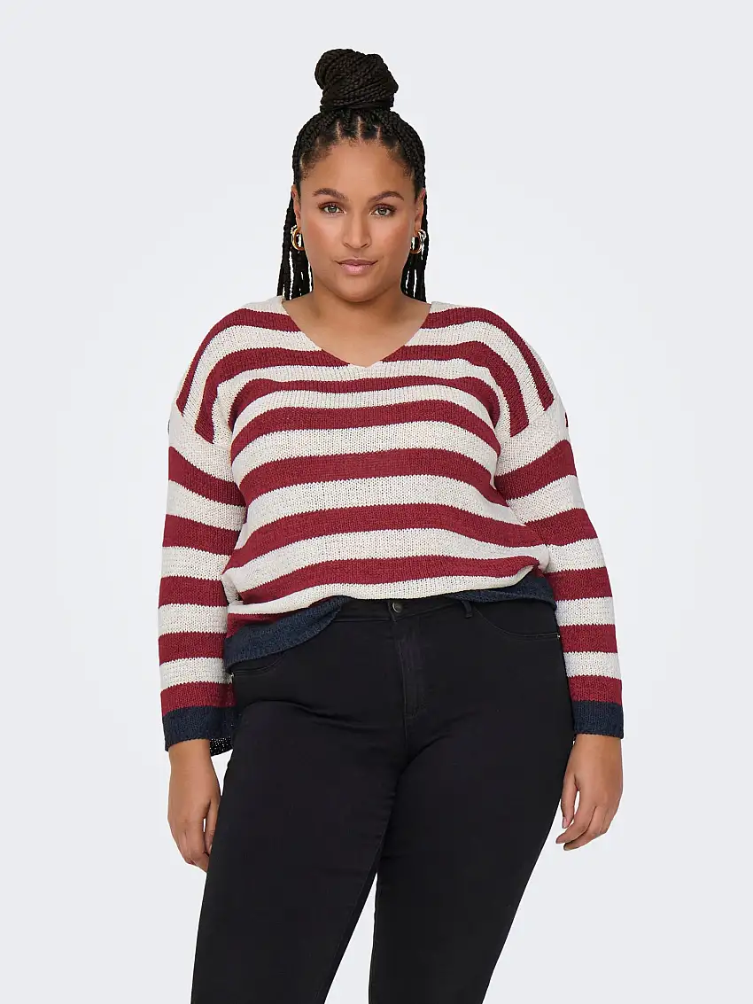 CARGENNA Reversible Knitted pullover 87427266