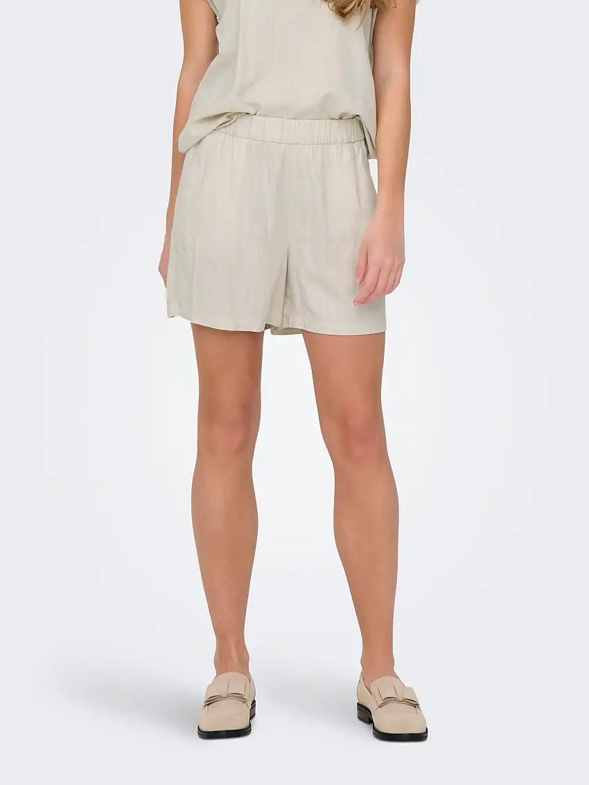 JDYCAYA Hög midja Normal passform Shorts 23657761