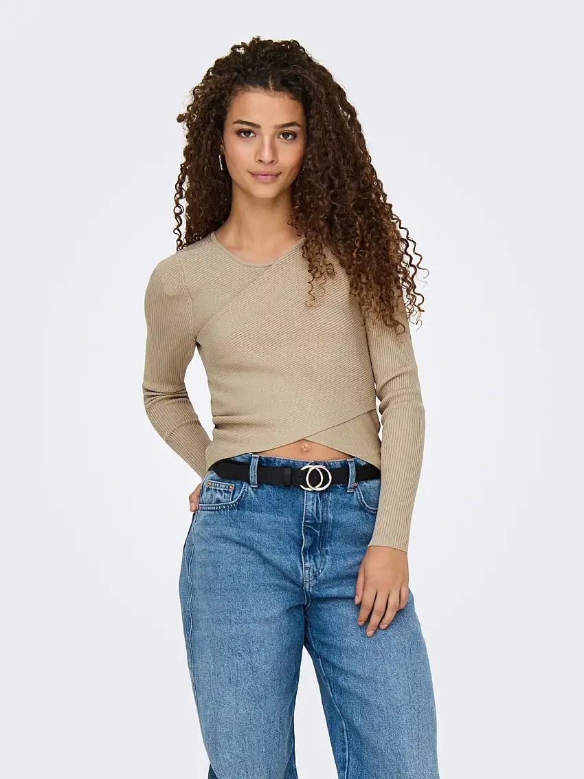 JDYSANSA Stickad tröja 34310537