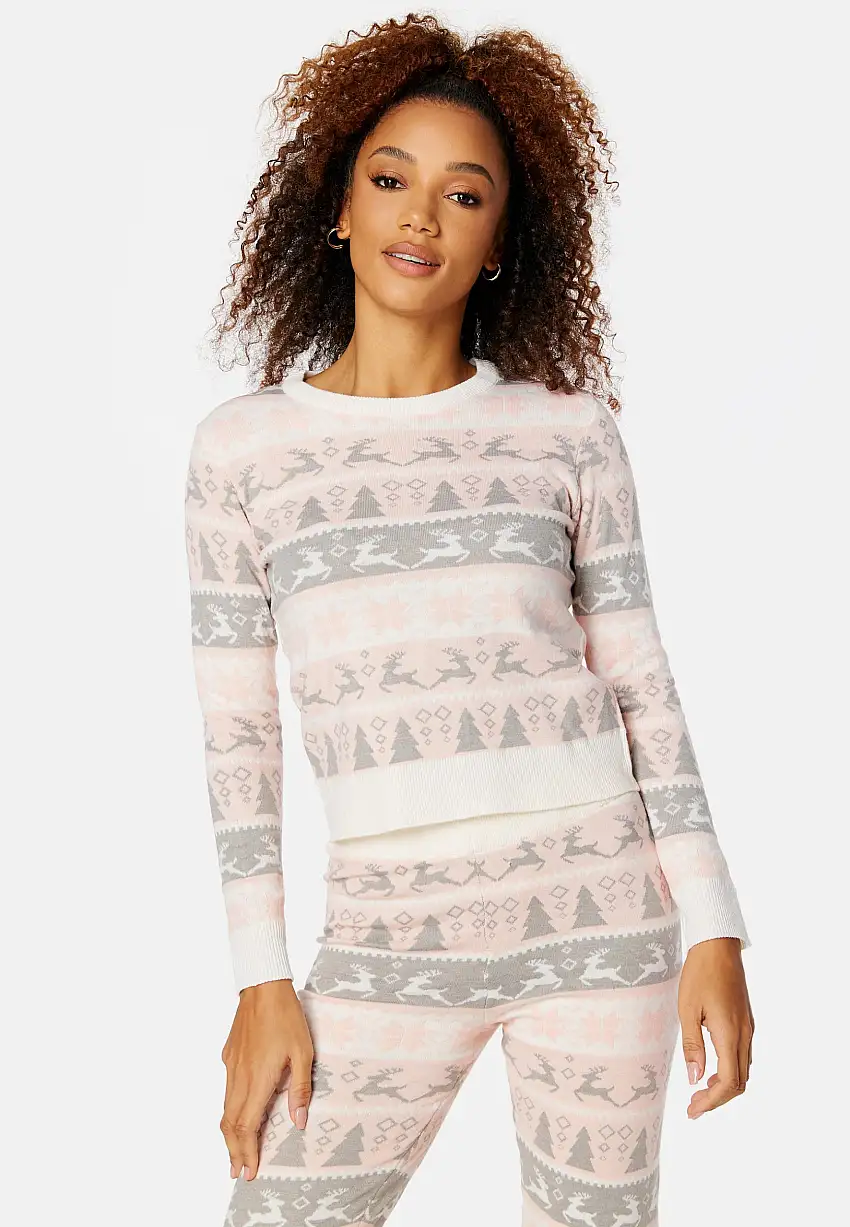 Xmas Comfy Deer Pullover 67430780