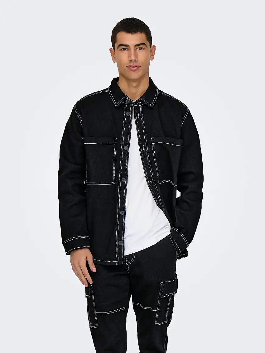 ONSEDGE Medelhög midja Rak passform Jeans 39493428