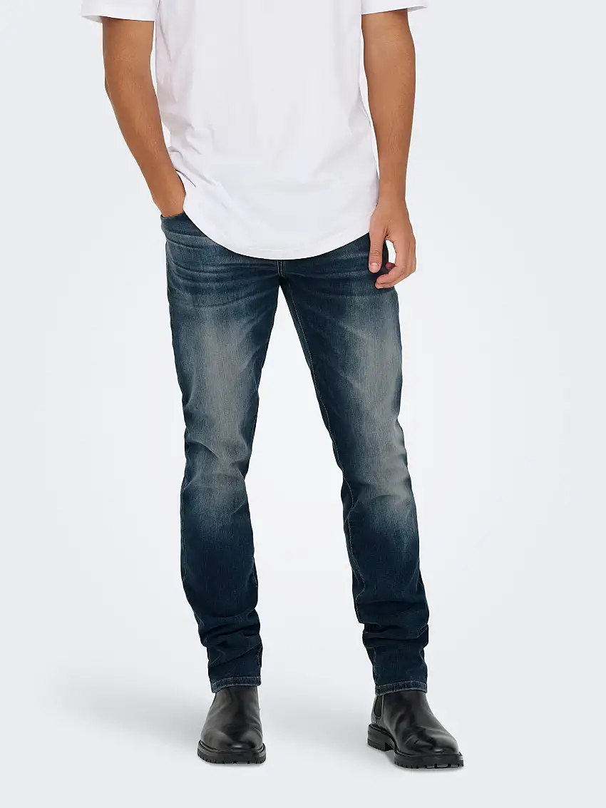 ONSLOOM Låg midja Slim Fit Jeans 77469663