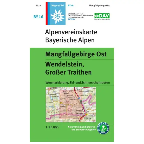 Panico - Mangfallgebirge Ost - Vandringskartor