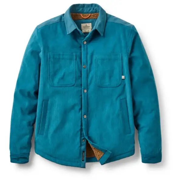 Passenger - Kodiak 2.0 Sherpa Lined Cord Overshirt - Skjorta
