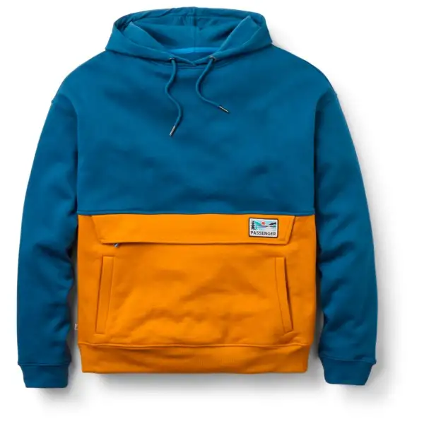 Passenger - Wildedge Recycled Cotton Hoodie - Munkjacka