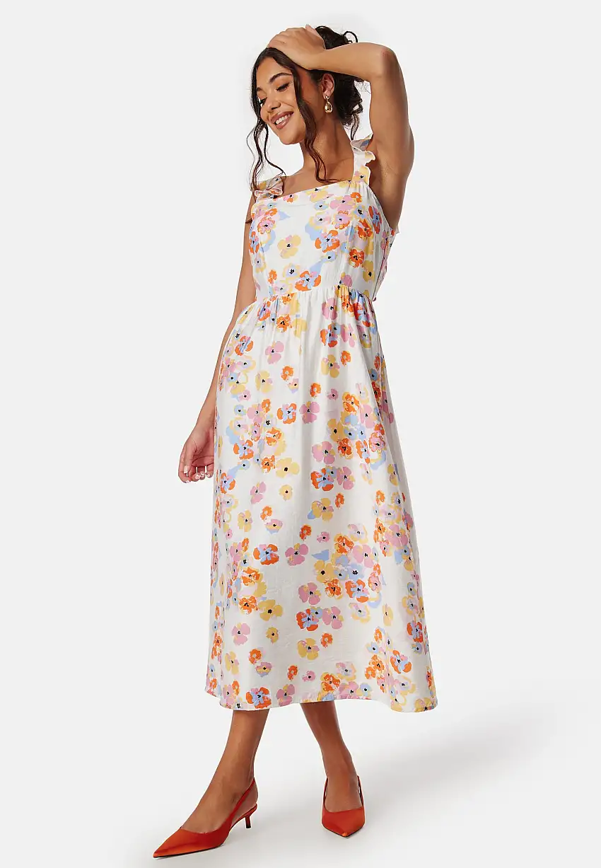 Pckarlson SL open back tie dress 70106222