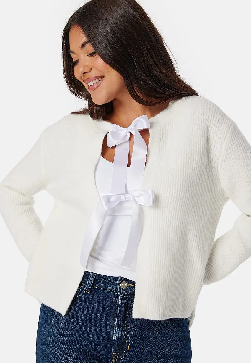 Pcrilly LS Reversible Bow Knit 43201897