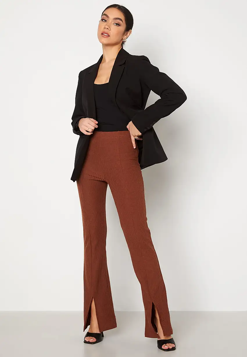 Ribbi HW Slit Pants 28873305