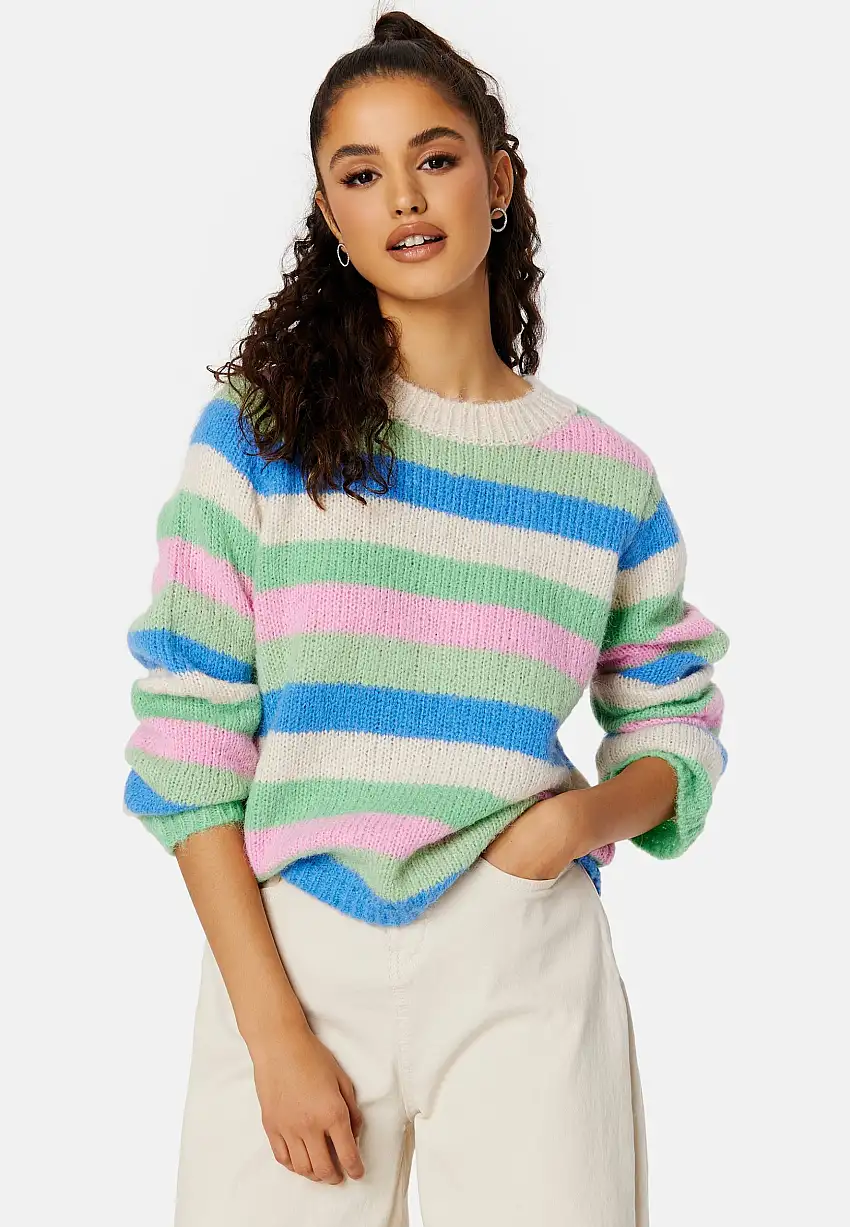 Tascha LS O Neck Knit 19795745