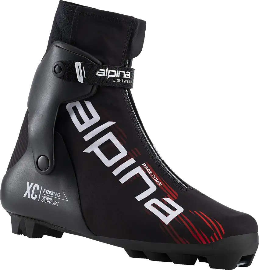 Alpina Race Combi Black/Red