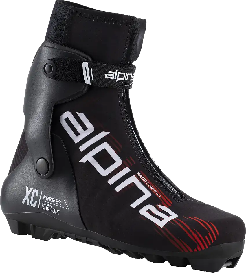 Alpina Kids' Race Combi Junior Black/Red