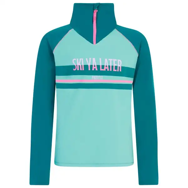 Protest - Kid's Prtwonder 1/4 Zip Active Top - Fleecetröjor