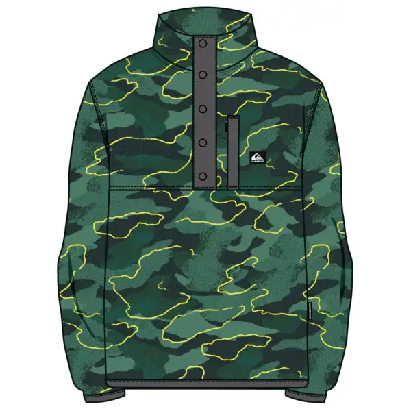 Quiksilver - Kid's No Destination Half Snap - Fleecetröjor