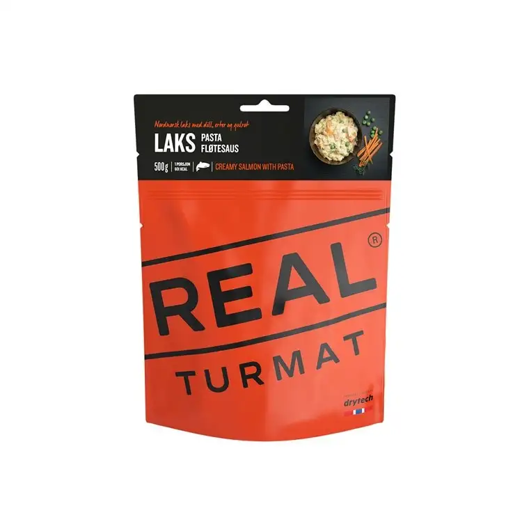 Real Turmat Creamy Salmon With Pasta