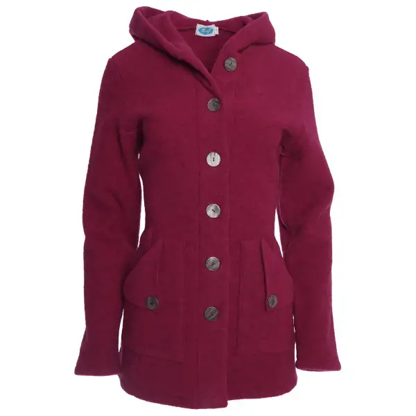 Reiff - Women's Wollfleecekapuzenjacke Mona - Merinojacka