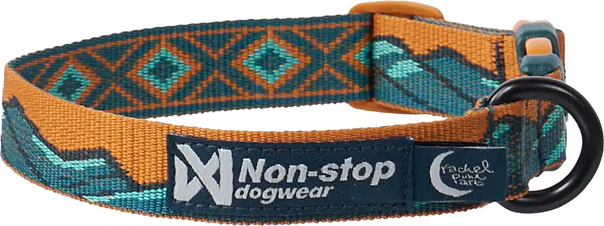 Non-stop Dogwear Trail Quest Collar Rp Signature Edition Teal/oak