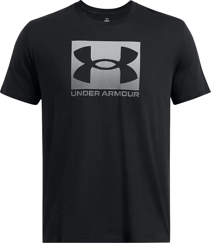 Under Armour Men's UA Boxed Sports Short Sleeve Black
