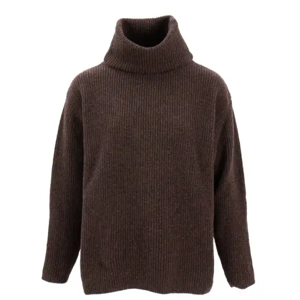 Sätila - Women's Sandby Polo Sweater - Ullpullover
