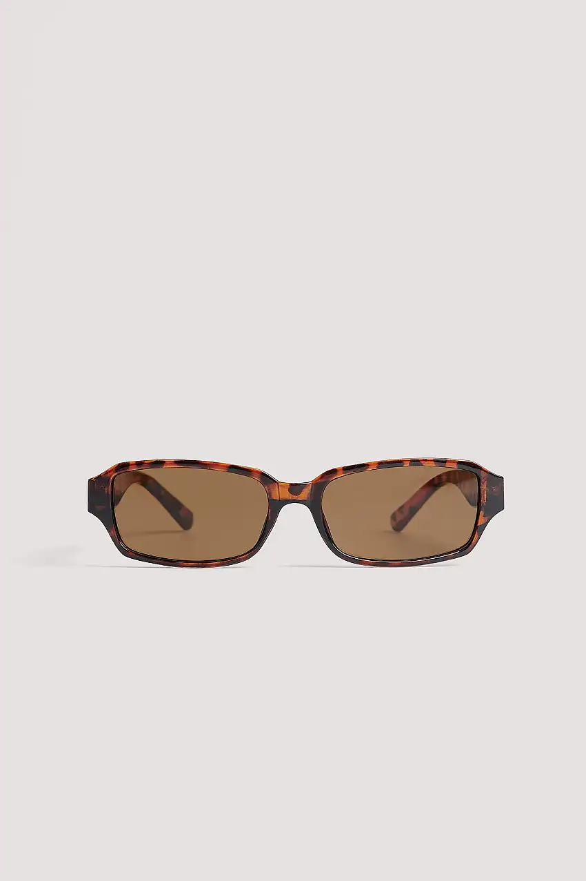 Squared Sunglasses Brun