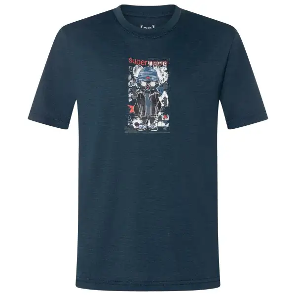 super.natural - Kid's Crazy Mouse Tee - Merinotröja