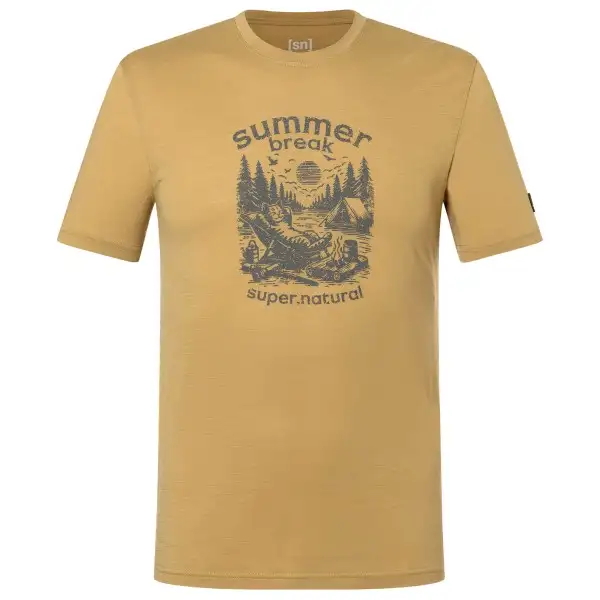 super.natural - Summer Break Tee - Merinotröja