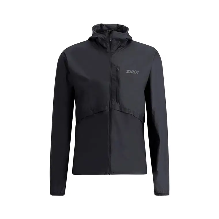 Swix Pace Wind Light Hooded Jacket M Black