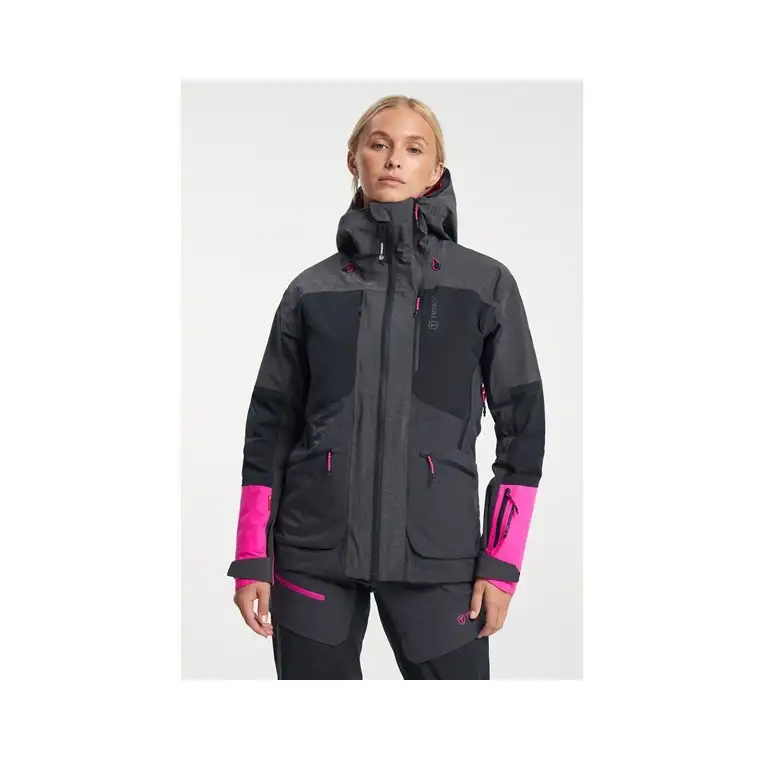 Tenson Ski Touring Shell Jacket Women Antracithe