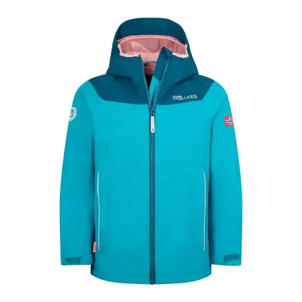Trollkids - Girls Bergen Jacket - Regnjacka