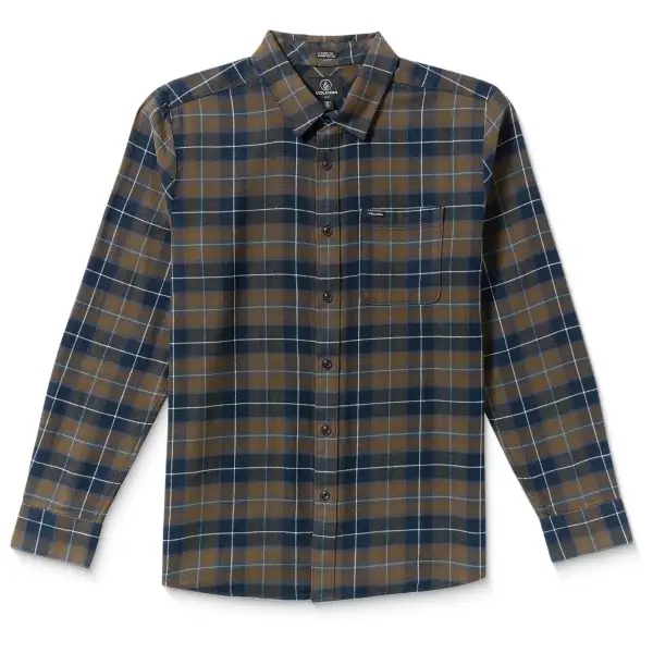 Volcom - Caden Plaid L/S - Skjorta