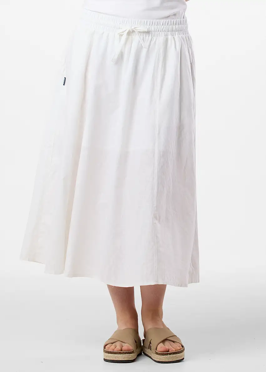 New Hampshire Linen Long Skirt W 86505151