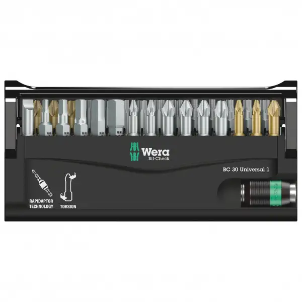 Wera - Bit-Check 30 Universal 1 - Cykelverktyg