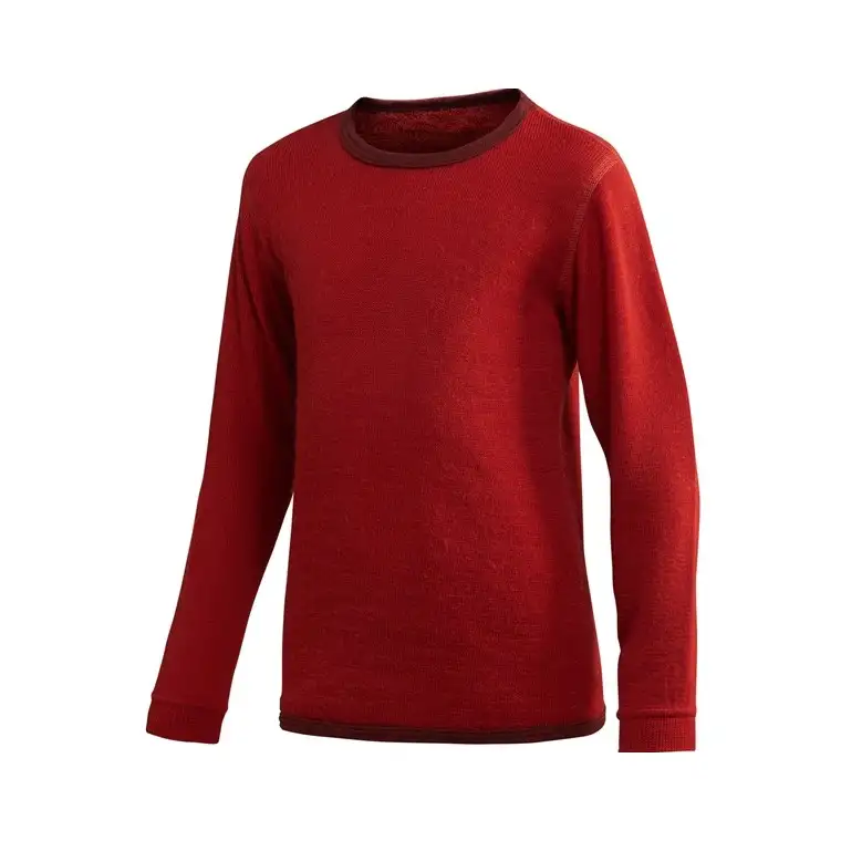 Woolpower Kids Crewneck 200 Autumn Red
